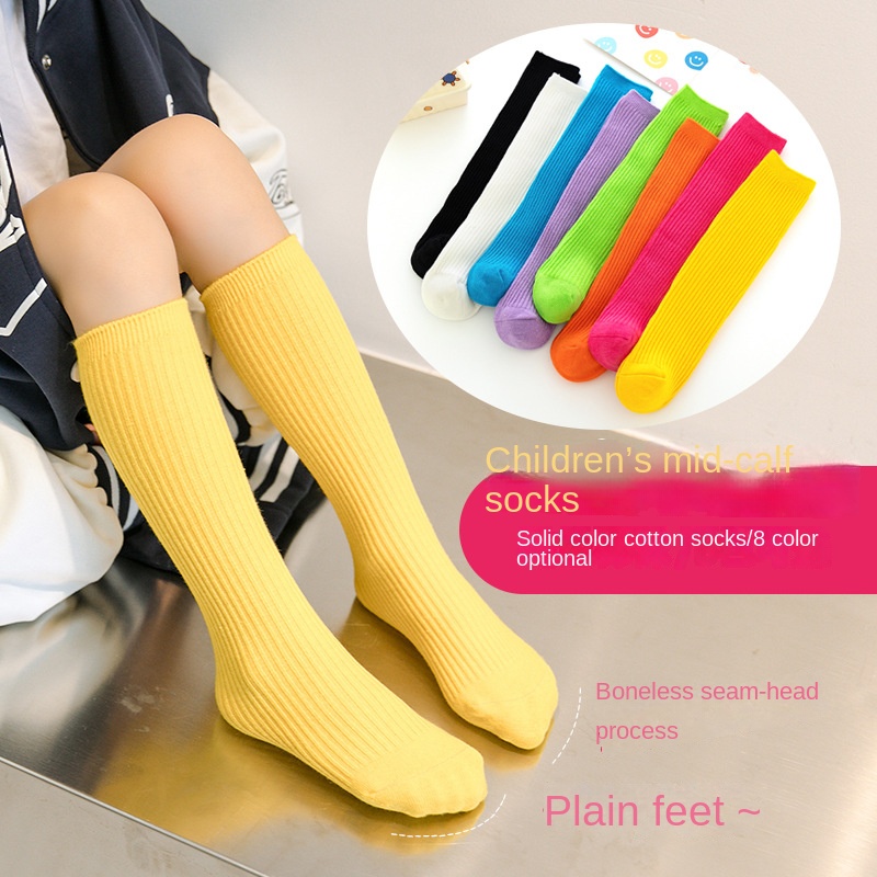 Baby Sock Oximeter - 1 Paar süße gerippte Röhrensocken für