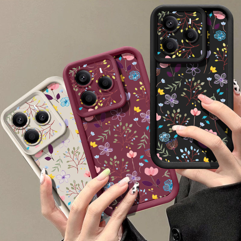 Handyhülle mit kleinem Blumenm – Xiaomi Redmi Note 14 Bewertung und Preis