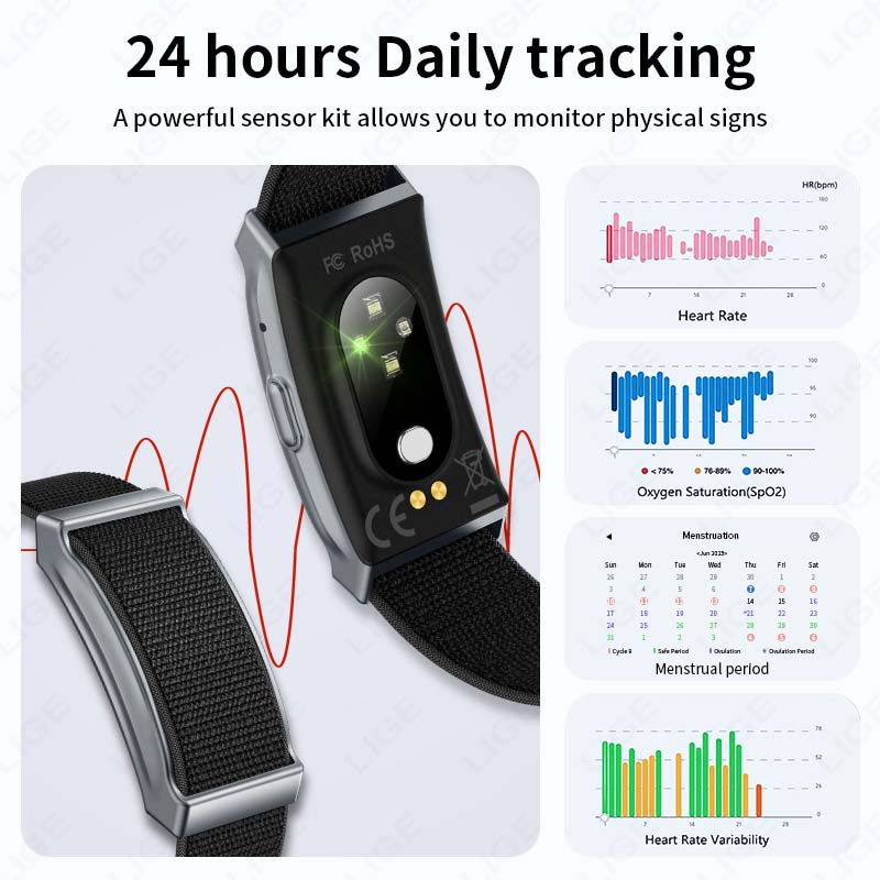 LIGE Kein Bildschirm Sport Fit – Fall Detection Watch Bewertung und Preis