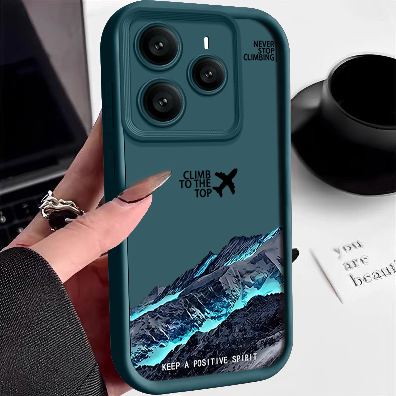 Flugzeugroutenmuster TPU Handy – Xiaomi Redmi Note 14 Bewertung und Preis