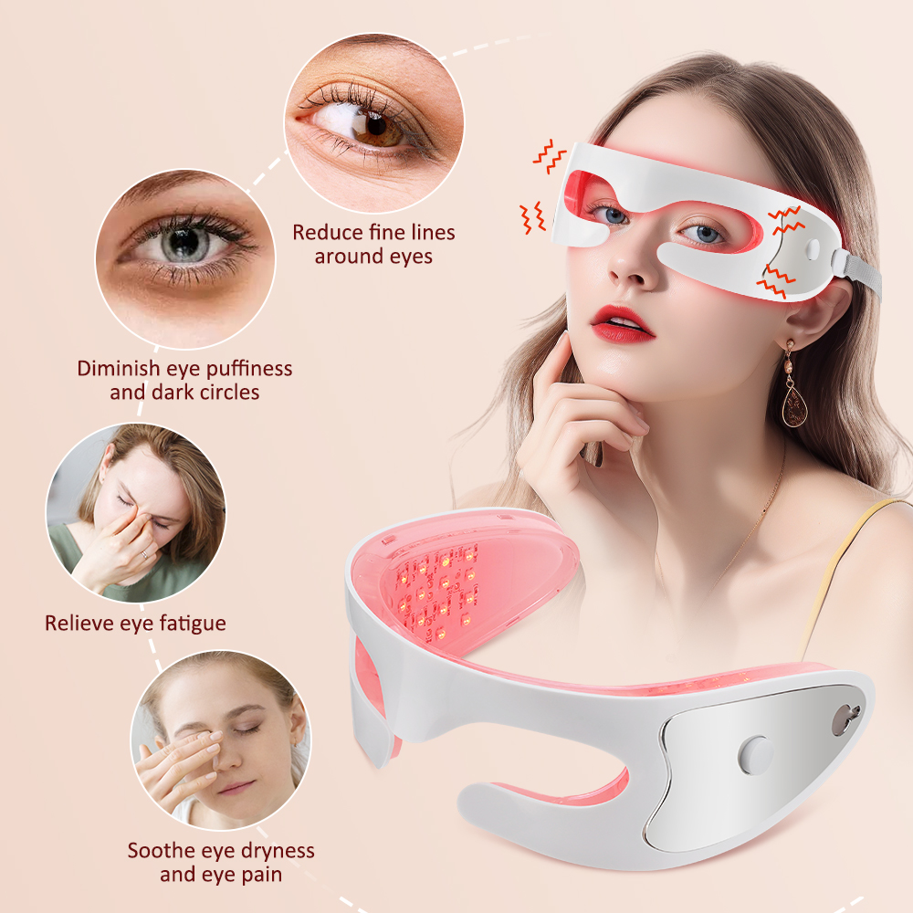 EMS Rotlicht Augenmassagegerät – Light Therapy Glasses Bewertung und Preis